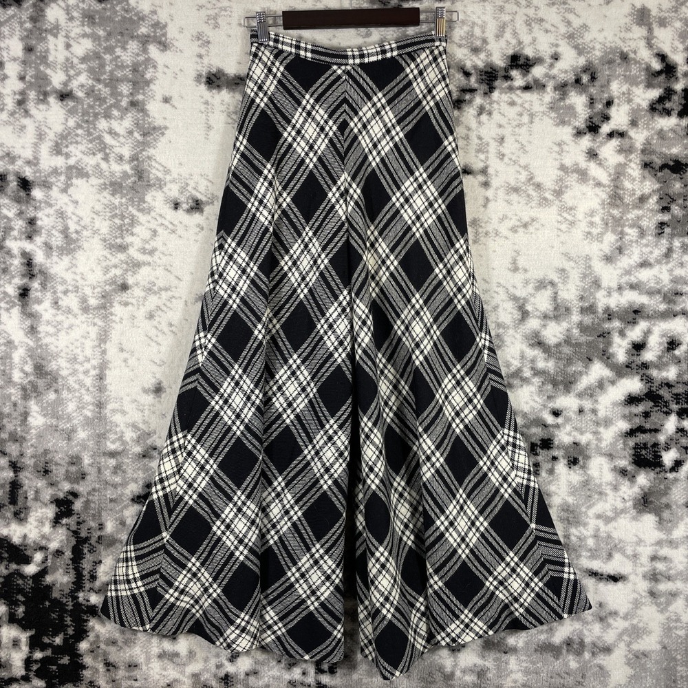 Beverly Paige Ultra Flare Wool Pants‎ Womens Size 26 Waist Union Made Vintage